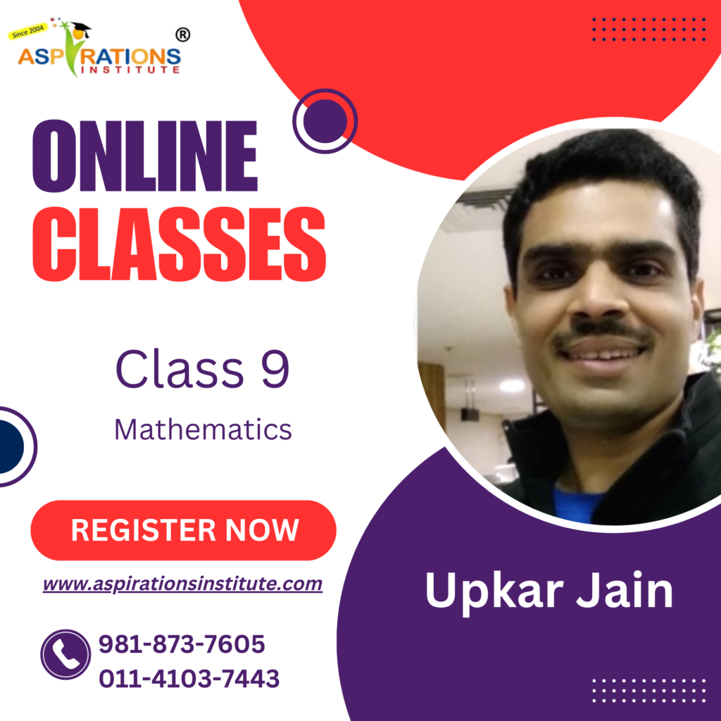 Online Tuition for Class 9 Maths