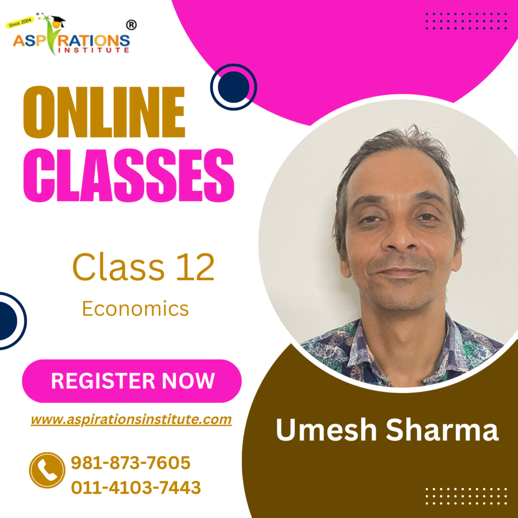 Online Tuition for Class 12 Economics